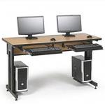 Adjustable Height Training Tables Have Optional Casters for Mobility